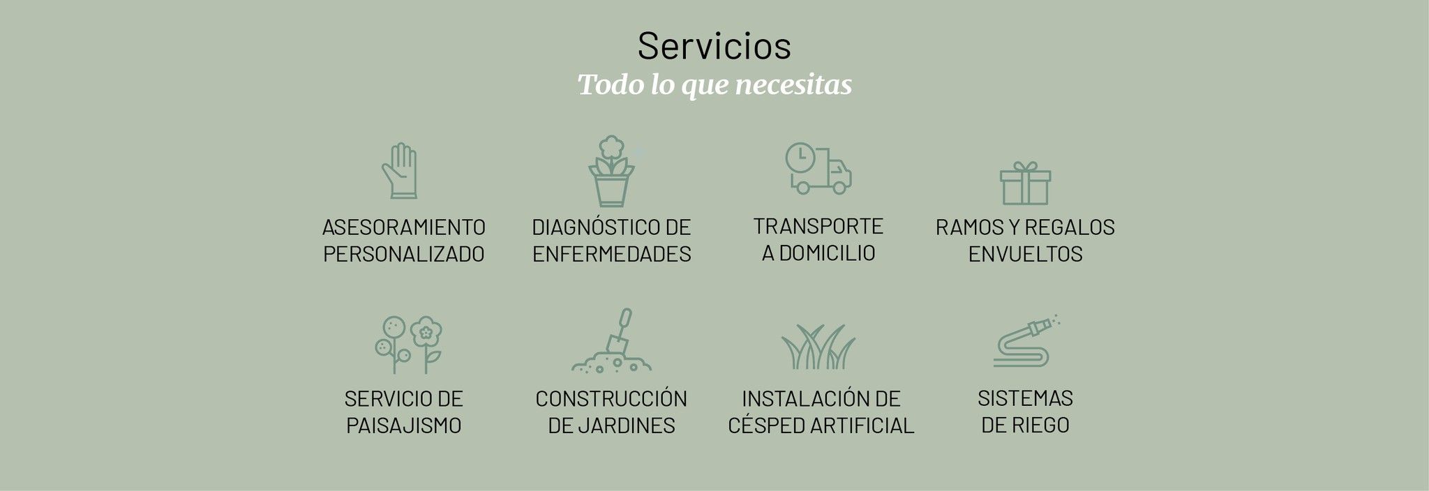 servicios Gual Garden construcción y reforma de jardines y tienda online de jardinería