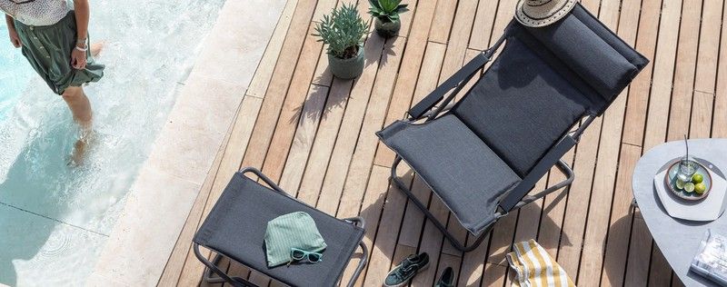 ¡Disfruta del verano al máximo con las tumbonas Lafuma y haz de tu jardín un lugar inigualable!