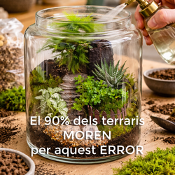 No, el teu terrari no necessita més aigua