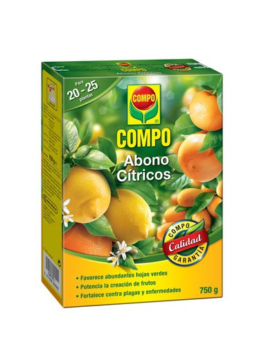 Abono citricos 8 x 750gr Compo®