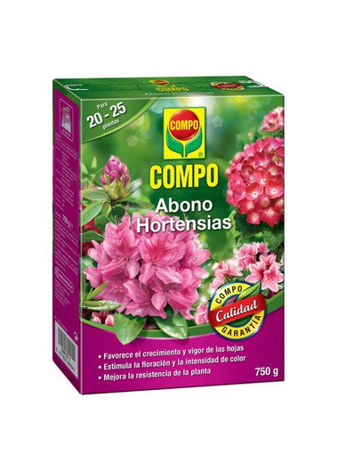 Abono hortensias 8 x 750gr Compo®