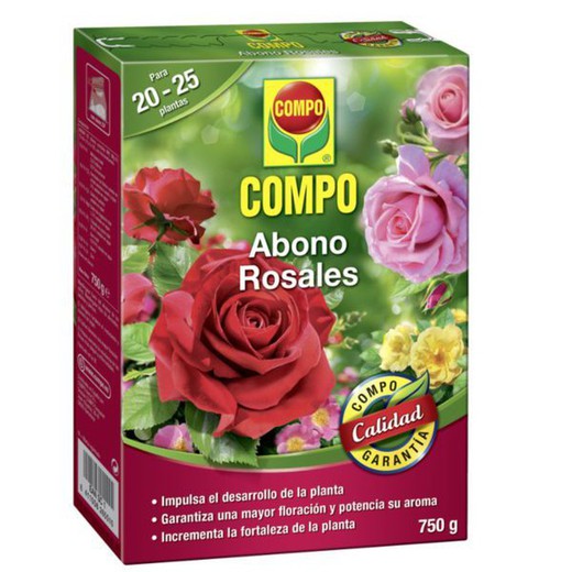 Abono rosales 8 x 750gr Compo®