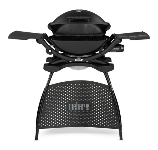 Barbacoa Weber de gas q 2200 s con mesa/ soporte