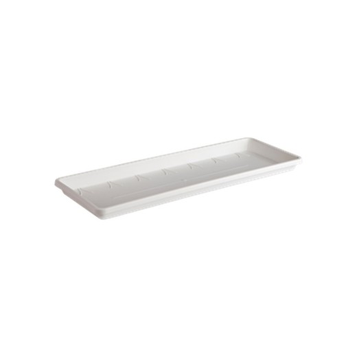 Barcelona trough saucer 40 cm color blanco Elho®