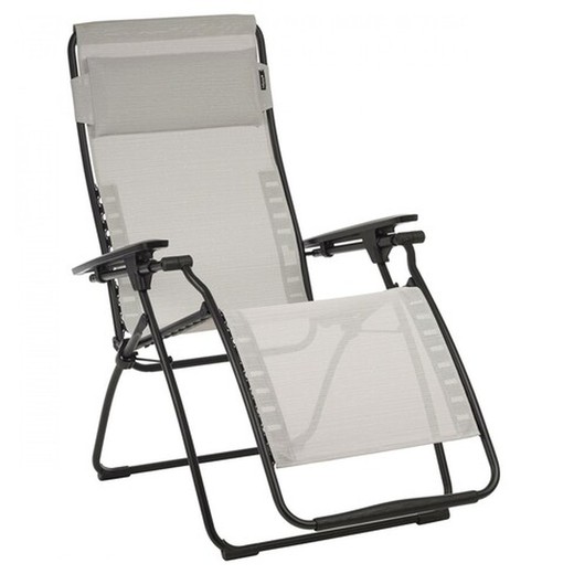Butaca relax Lafuma futura lfm3113-3294 batyline® duo galet noir