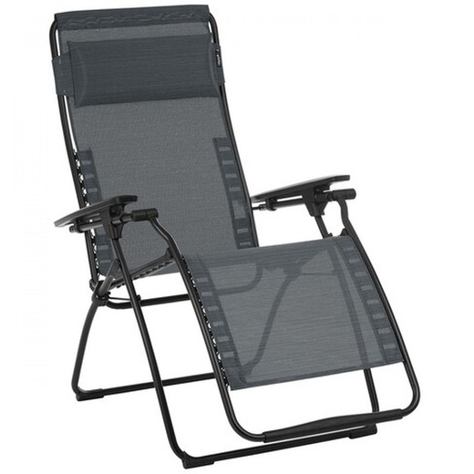 Butaca relax Lafuma futura lfm3113-6897 batyline® duo obsidian noir