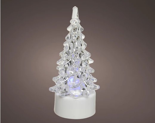 Figura LED en forma de árbol dia4.20-h9.50cm-1l color colour changing