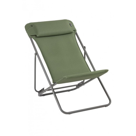 Hamaca maxi transat Lafuma 5175-9548 batyline®  OLIVE GREEN TUBE