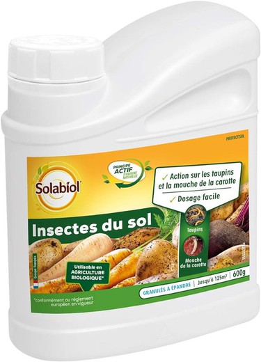 Insecticida Granulado Suelo 600 gr Ecologico Solabiol