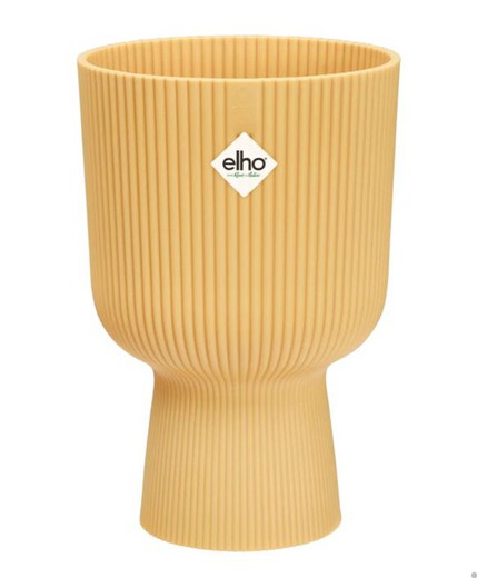 Jardinera vibes fold coupe 14 cm color amarillo Elho®