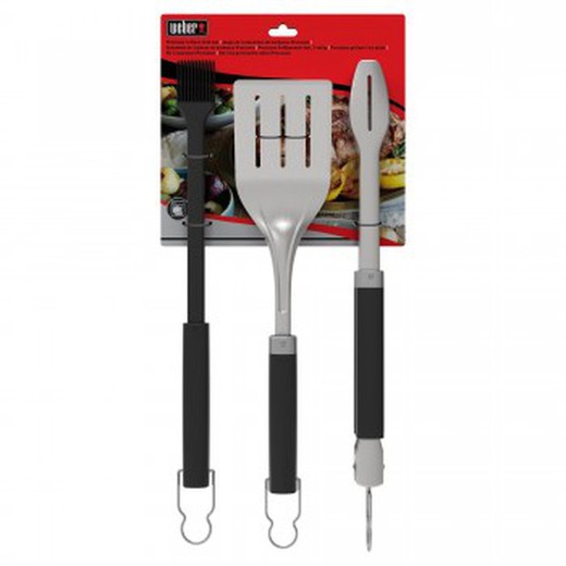 Kit 3 utensilios premium Weber