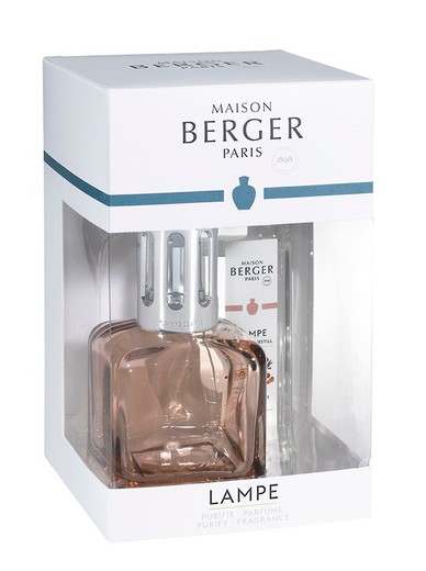 Lampe Berger Glaçon en color nude + recarga de 250ml