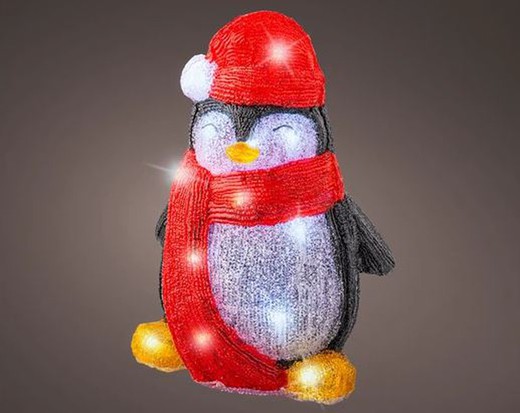 LED Penguin Acrílico Steady Bo Outdoor L18.00-W21.00-H30.00CM-20L