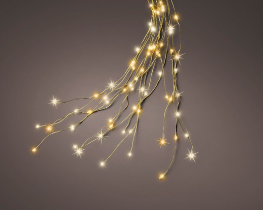 Luces LED Tree Bunch Cable Oro