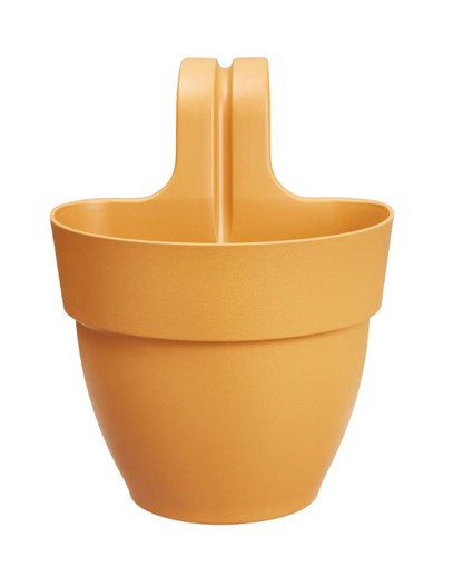 Jardinera Campan vibia easy hanger tamaño pequeño color amarillo Elho®