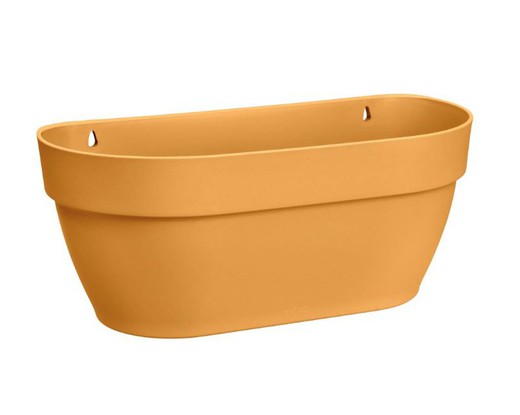 Maceta Vibia campana para pared 35cm color amarillo Elho®