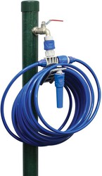 Manguera extensible Aqua Control de 15 metros color azul — GUAL