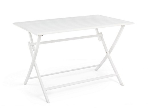 Mesa Plegable Elin 110x70 de color blanco