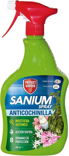 SANIUM Anti-cochinilla 800 ml listo uso, Protect Garden