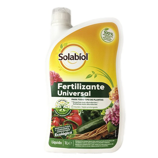 Solabiol FERTILIZANTE Universal Ecologico Premium 1 LT