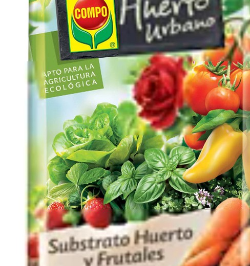 Substrato para huerto y Frutales Bio 50 litros Compo®