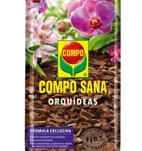 Substrato para orquideas 5 litros Compo®