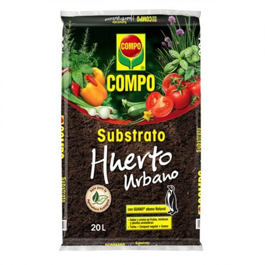 Substrato sana para huertos 20 litros Compo®