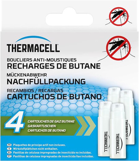 ThermaCELL®  - Anti Mosquito para Exterior Recarga Cartucho de Butano