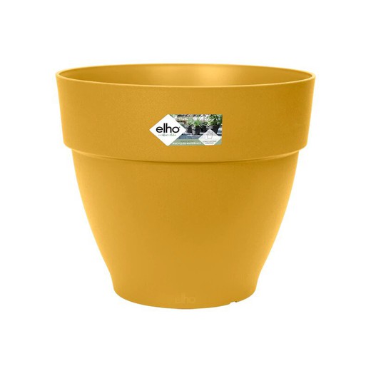 Maceta Vibia campana round 40cm color amarillo Elho®