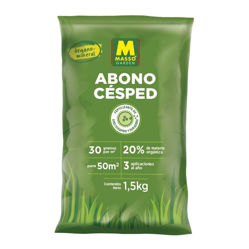ABONO CÉSPED EN BOLSA 1,5KG