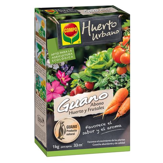 Abono huerto urbano soluble 1kg Compo®