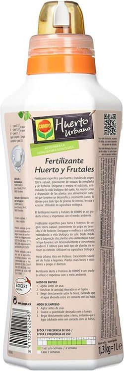 Abono líquido huerto/frutales 1L Compo®