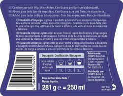 Abono líquido orquidea 250ml Compo®