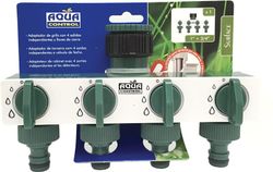 Adaptador para grifo con 4 salidas Aqua Control