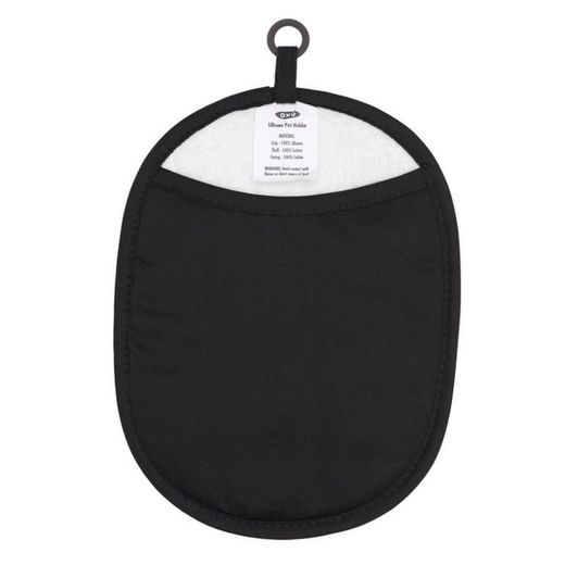 Agarrador para cocina Oxo de silicona negro