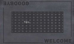 Alfombra con relieve