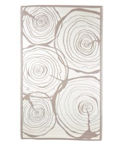 Alfombra de jardín p.e. exterior rectangular de color marrón 150,7 x 240,0