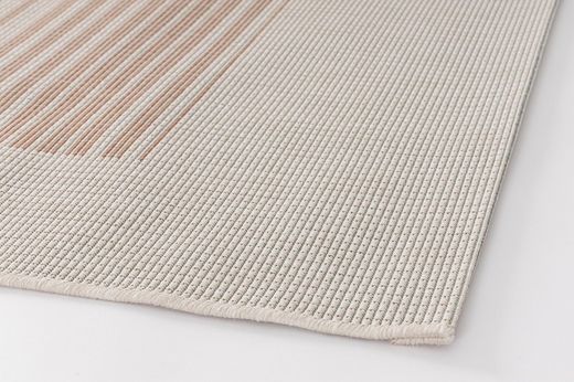 Alfombra Kino Beige-Azul-Naranja 160X230