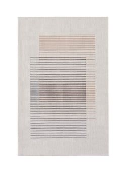 Alfombra Kino Beige-Azul-Naranja 160X230