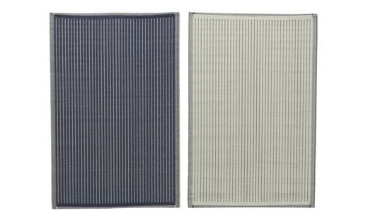 Alfombra sintética patrón de rayas 180cm x120cm