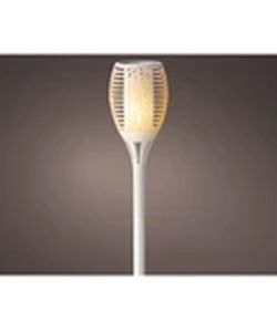 Antorcha plástico led solar Lumineo