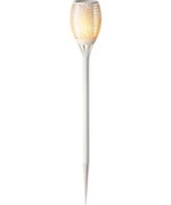 Antorcha plástico led solar Lumineo