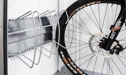 Aparcabicicletas bikeHolder para Casetas y HighBoard, Set para 3 Bicicletas