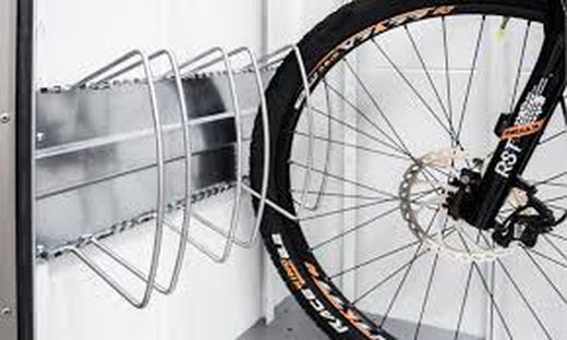 Aparcabicicletas bikeHolder para Casetas y HighBoard, Set para 3 Bicicletas
