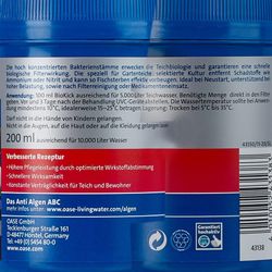 Aquaactiv Biokick Cws 200ml Oase