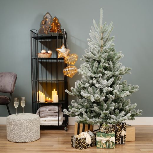 Árbol de Navidad Alba Fir efecto Nevado