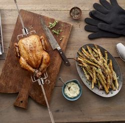 Asador giratorio para spirit 200/300 Weber