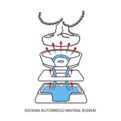 Auto riego para bonsai 25cm