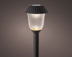 Baliza con luz solar 31.5cm blanco cálido Lumineo