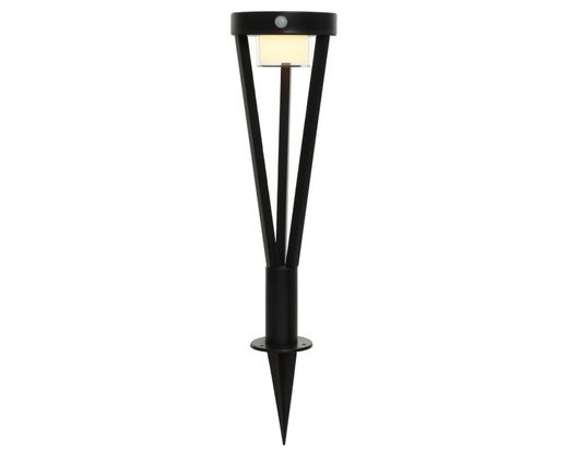 Baliza con luz solar para exterior 50cm